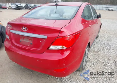 2017 Hyundai Accent Value Edition из США, поврежденный, VIN KMHCT4AE8HU277632